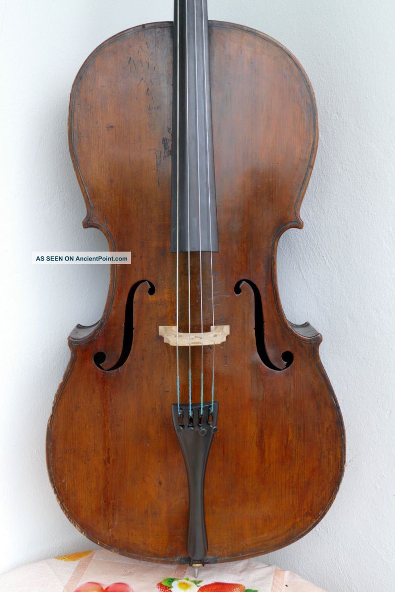 Very Interesting Around 200 Years Old Cello,  Violoncello String photo