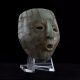 Teotihuacan Mosaic Stone Chanting Mask Pendant - Antique Pre Columbian Statue - Maya The Americas photo 4