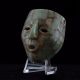 Teotihuacan Mosaic Stone Chanting Mask Pendant - Antique Pre Columbian Statue - Maya The Americas photo 5