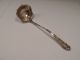 Antique 1895 Towle Sterling Silver Cream Ladle,  In The Rustic Pattern Other Antique Sterling Silver photo 6