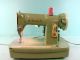 Vintage Green 1950s Singer Sewing Machine Model 185j3 Complete Kit W/ Case Pedal Sewing Machines photo 1