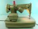Vintage Green 1950s Singer Sewing Machine Model 185j3 Complete Kit W/ Case Pedal Sewing Machines photo 3