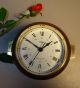 Stockburger Brass Ships Bell Clock Quartz Made In Germany C1960 Vintage Clocks photo 5