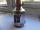 Antique ' Inecto ' French Plated Brass Oil Burning Lamp (early Scented Oil Burner) Lamps photo 2