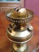 Antique Vintage Duplex Brass Oil Lamp Aladdin Style White Glass Shade & Chimney Lamps photo 4
