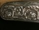Kirk Stieff Sterling Silver Hair Barrette Repousse Roses And Feathers Pattern Flatware & Silverware photo 6