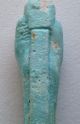 500 Bc Ancient Egyptian Artifact Faience Ushabti Figure Authentic Egyptian photo 2