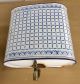 Antique French Enamel Blue & White Lavabo Water Hanging Wall Fountain Garden photo 1