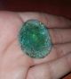 Ancient Roman Glass Fragment With Patina Cut For Jewelry Roman photo 9