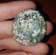 Ancient Roman Glass Fragment With Patina Cut For Jewelry Roman photo 5