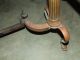 Antique 19th C.  Brass Ball Top French Victorian Fireplace Andirons With Crossbar Fireplaces & Mantels photo 4