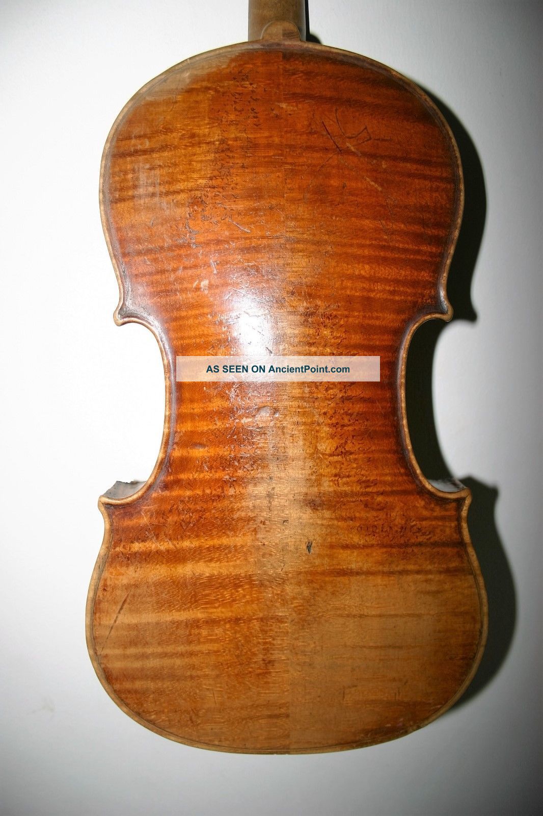 Old Antique Well Played Unlabeled Possibly Italian? Violin Repair Great Project String photo
