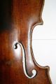 Old Antique Well Played Unlabeled Possibly Italian? Violin Repair Great Project String photo 4