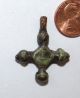 Ancient Viking Cross Pendant 900 - 1100ad Viking photo 3
