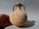 Ancient Roman Jug Pottery Terracotta Vessel Totally Intact Roman photo 3