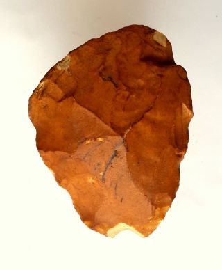 151 Gram Hand Axe Neanderthal Paleolithic Tool photo