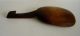 Scoop Butter Paddle Carved Wood Primitive Treen Spoon Antique 1700s? 1800s? Primitives photo 1