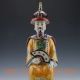 Chinese Handwork Painted Ceramics Emperor Statue Other Antique Chinese Statues photo 1