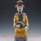 Chinese Handwork Painted Ceramics Emperor Statue Other Antique Chinese Statues photo 2