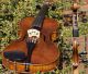 Fine & Rare Antique Violin By Ladislav F.  Prokop,  Chrudim 1917.  Tone String photo 3