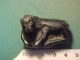 Bactrian Black Stone Amulet.  (recumbent Lion) 1st Millennium Bc Near Eastern photo 4