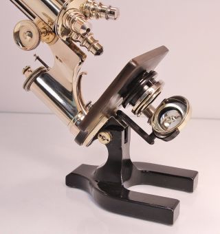 Antique Vintage Spencer Microscope photo