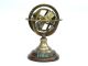 Brass Armillary Sphere Astrolabe Globe Model Vintage Gift Sundial Handmade Sextants photo 1