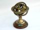 Brass Armillary Sphere Astrolabe Globe Model Vintage Gift Sundial Handmade Sextants photo 3