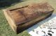 Antique Wood Carpenter ' S Tool Box - - Made Out Of 