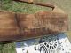 Antique Wood Carpenter ' S Tool Box - - Made Out Of 
