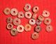 (20) Tiny Colorful Sahara Neolithic Stone Beads,  Prehistoric African Artifacts Neolithic & Paleolithic photo 1