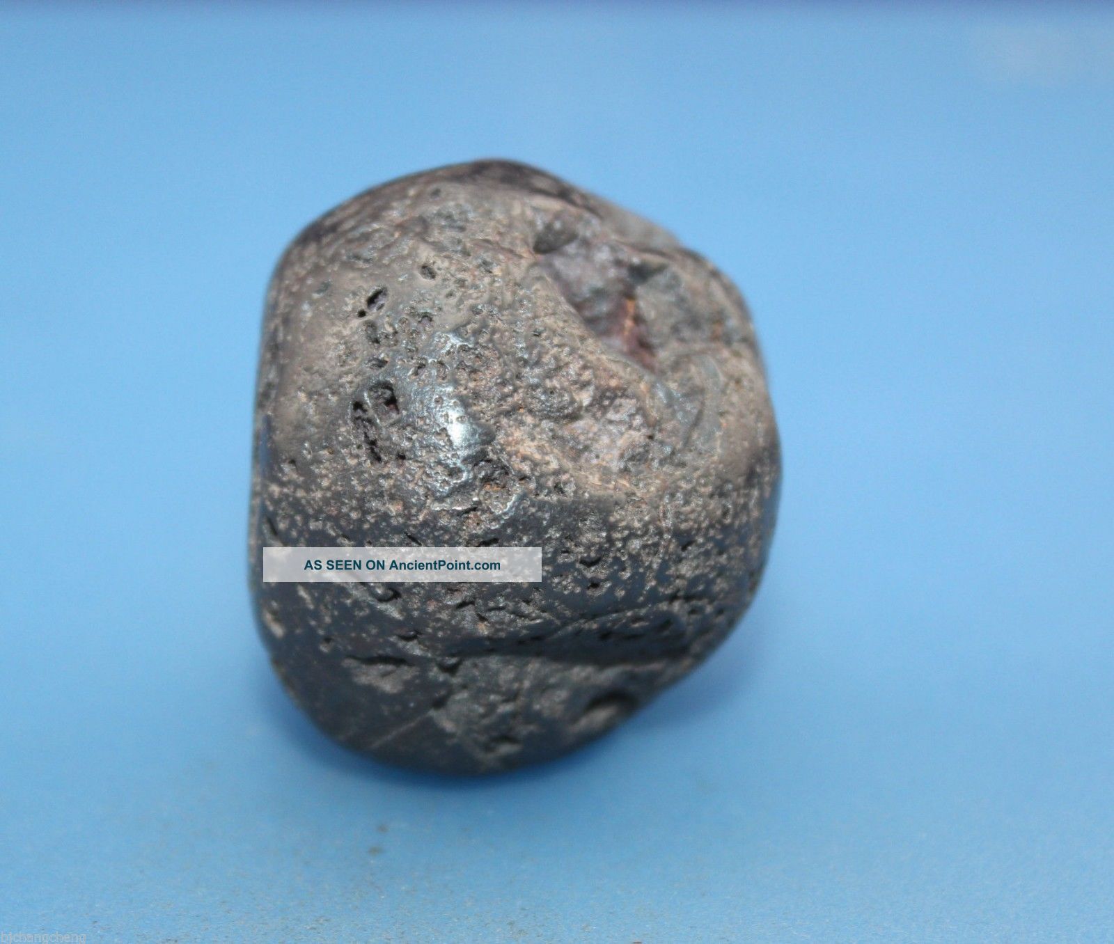 29 34 Mm Antique Dzi Meteorites Old Bead From Tibet Tibet photo
