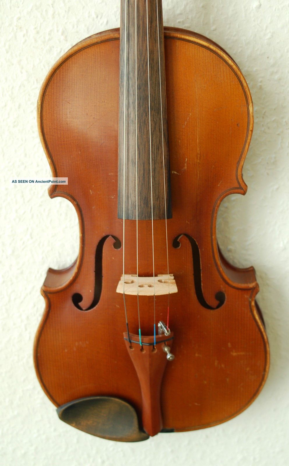 Antique Handmade German 4/4 Violin - Around 100 Years Old String photo