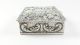 Vintage Spanish Hunting Interest Solid Silver Snuff Box Mid 20thc Boxes photo 3