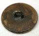 Antique Civil War Token Type Button 1864 Lincoln Image W/ 13 Stars - 3/4 