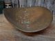 Antique Primitive Large Old Brass Country General Store Scale Pan Tray Scoop Primitives photo 3