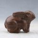 Chinese Collectable Hardwood Hand Carved Rabbit Statue Pc0368 Other Antique Chinese Statues photo 2