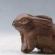 Chinese Collectable Hardwood Hand Carved Rabbit Statue Pc0368 Other Antique Chinese Statues photo 6