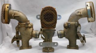 Steampunk Art Parts Industrial Machine Age 3 Alum.  Boost Pump Bypass Check Valve photo