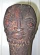 Antique African Hand Carved Wood Club/weapon On Display Stand - Africa Other African Antiques photo 1