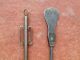 2 Antique Medical Instruments Urinary Tract Probe Sound Catheter Arnold London Other Medical Antiques photo 2