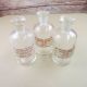 3 Antique Pyrex Science Lab Chemistry Apothecary Bottles W/ Stoppers Acid Labels Bottles & Jars photo 6