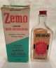 Zemo Apothocary Medicine Bottle Pair.  Antique Pharmacy Bottles.  Vintage. Other Antique Apothecary photo 1