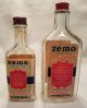 Zemo Apothocary Medicine Bottle Pair.  Antique Pharmacy Bottles.  Vintage. Other Antique Apothecary photo 7