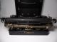 Antique Vtg 1927 Corona Model 4 Black Portable Typewriter Case 2l07556 Typewriters photo 7