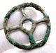 Roman Bronze Wheel Of Fortune Amulet - Ancient Wearable Artifact - D897 Roman photo 1