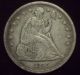1843 Seated Liberty Silver Dollar Vf,  To Xf Detailing Authentic Priced To Sell The Americas photo 2