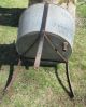 Antique Wash Tub On Stand ‘the Easy’ By Syracuse Anodized Metal & Iron Washing Machines photo 3