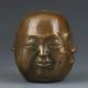 Chinese Brass Handwork Buddha Head Statue B1 Other Antique Chinese Statues photo 1