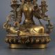 Chinese Brass Hand - Painted Tibetan Buddhist Statue - - Vajrasattva Gd6646 Buddha photo 2